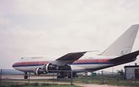 N144UA @ KADM - Boeing 747SP