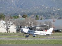 N442ES @ POC - Lifting off as a gust of wind blows through - by Helicopterfriend