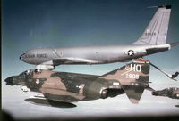 66-8808 @ KHMN - Air refueling mission out of HAFB, NM  Feb 1976 - by Ronald Barker