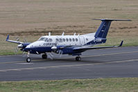 G-COBM @ EGNV - Beech Super King Air 350 at Durham Tees Valley Airport, March 2012. - by Malcolm Clarke
