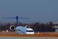 D-ACNI @ EDDP - Diving thru the pool on taxiway A6.... - by Holger Zengler