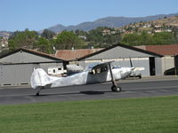 N4516C @ SZP - 1952 Cessna 170B, Continental C-145-2 145 Hp, landing roll Rwy 04 - by Doug Robertson