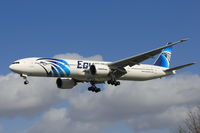 SU-GDN @ EGLL - Egyptair 2010 Boeing 777-36NER, c/n: 38288 - by Terry Fletcher