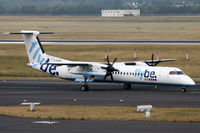 G-ECOA @ EDDL - FlyBe to UK destination - by Loetsch Andreas