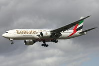A6-EMH @ EGLL - Emirates Boeing 777-21H (ER), c/n: 27251 - by Terry Fletcher