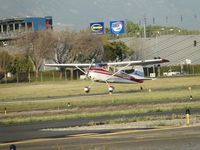 N2696D @ POC - Landing on 26L - by Helicopterfriend