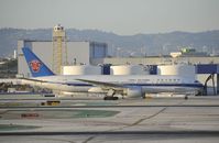 B-2057 @ KLAX - Taxiing to gate - by Todd Royer