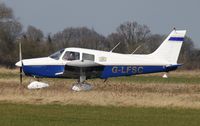 G-LFSC @ EGSV - Just landed. - by Graham Reeve