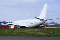 N587SC @ EGHL - ex LOT - Polish Airlines, SP-LKD. stored at ATC Lasham - by Chris Hall