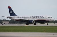 N676AW @ MCO - US Airways A320 - by Florida Metal