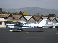 N21804 @ SZP - 1974 Cessna 172M SKYHAWK, Lycoming O-320-E2D 150 Hp - by Doug Robertson