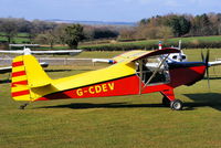 G-CDEV @ EGHP - at Popham Airfield, Hampshire - by Chris Hall