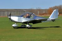 G-TIVV @ BREIGHTON - Arriving with his young son on board - by glider