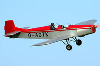 G-AOTK @ OLD WARDEN - Powered by a Walter Mikron 111 - by glider
