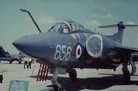 XV868 @ EGDY - Coded 656/LM of 736 NAS. On display at a RNAS Yeovilton Naval Air Day in the early 1970's, probably 1970. - by Roger Winser