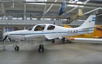 D-EJKB - Lancair (K. Bäuerle, R. Janus) Lancair IV-B (Klaus Bäuerle flew this aircraft in 1995 from Germany via Chile to Antarctica and back) at the Deutsches Museum Flugwerft Schleißheim, Oberschleißheim