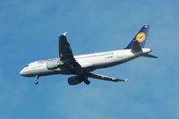 D-AIPM @ EGCC - Lufthansa Airbus A320-211 on approach to Manchester Airport - by David Burrell