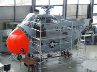 53-4458 - Sikorsky H-19B Chickasaw, being restored at the Deutsches Museum Flugwerft Schleißheim, Oberschleißheim