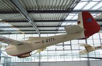 D-6171 - DFS / Jacobs (Mraz) Kranich II at the Deutsches Museum Flugwerft Schleißheim, Oberschleißheim