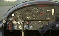 OO-TOT @ EBUL - OO-TOT's instrument panel in 1987, photographed in may or june '87 at Aero Club Brugge, EBUL. - by Reinout Goddyn