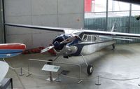 N3480V @ EDNX - Cessna 195 at the Deutsches Museum Flugwerft Schleißheim, Oberschleißheim - by Ingo Warnecke