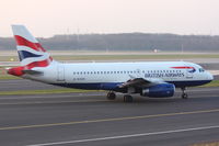 G-EUOD @ EDDL - British Airways, Airbus A319-131, CN: 1558 - by Air-Micha