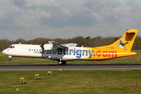 G-VZON @ EGCC - Aurigny Air Services - by Chris Hall