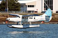 C-GHAS @ YVR - Take off from Fraser River - by metricbolt