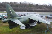158977 - Hawker Siddeley AV-8C Harrier at the Museum of Flight, Seattle WA - by Ingo Warnecke