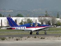 N75TB @ POC - Taxiing to runway 26L - by Helicopterfriend