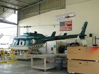N206KK @ SEE - In the hanger waiting her turn to work - by Helicopterfriend
