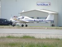 N273DA @ SEE - Taxiing back to the hanger passing the Ye Olde Fly' N Circus hanger - by Helicopterfriend