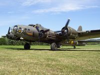 N3703G @ D52 - Looking a lot like May 17th 1943 and Memphis Belle is off on her 25th mission over Nazi Germany. - by Ironramper