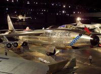 53-4299 @ FFO - The US Air Force Museum’s RB-47H was delivered to the USAF in October 1955. The aircraft served with the 55th SRW from 1955 until its retirement in 1966. It also flew missions over the Soviet Union. The aircraft is displayed as it looked in 1960. - by Ironramper