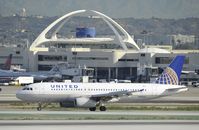 N405UA @ KLAX - Taxiing to gate at LAX - by Todd Royer