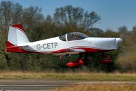 G-CETP @ EGSV - Diesel engined aircraft numbers increasing - by glider