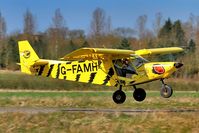 G-FAMH @ EGSV - Homebuilt and LAA fly in day  Loved the tiger livery - by glider