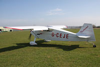 G-CEJE @ X5FB - Wittman W10 Tailwind, Fishburn Airfield, March 2012. - by Malcolm Clarke