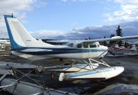 N206SP @ S60 - Cessna P206 Super Skylane on floats at Kenmore Air Harbor, Kenmore WA