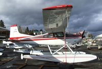 N2626K @ S60 - Cessna 180K Skywagon II on floats at Kenmore Air Harbor, Kenmore WA - by Ingo Warnecke