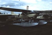 N1646Z @ S60 - At Kenmore Air Harbor 1962 on her way to Fairbanks, Alaska from Wichita, KS. Owner then was George Cooper, Fairbanks, AK. - by Greg Cooper (archives of George Cooper)