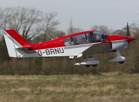 G-BRNU @ EGSV - Arriving for the fly in. - by Matt Varley