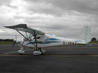 G-IBAZ @ CAX - Ikarus C42 as seen at Carlisle Airport in the Summer of 2005. - by Peter Nicholson