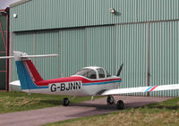 G-BJNN @ CAX - PA-38-112 Tomahawk resident at Carlisle Airport in April 2004. - by Peter Nicholson