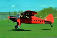 G-APZX @ BREIGHTON - April Fools Fly-in - by glider