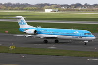 PH-OFM @ EDDL - KLM Cityhopper, Fokker 100, CN: 11475 - by Air-Micha