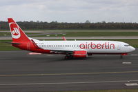 D-ABKD @ EDDL - Air Berlin, Boeing 737-86J (WL), CN: 37742/2796 - by Air-Micha