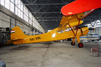 HA-SBL @ LHBS - in the hangar at Budaörs - by Joop de Groot