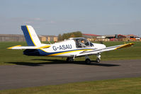 G-ASAU @ EGBR - Morane Saulnier MS880B, Breighton Airfield's 2012 April Fools Fly-In. - by Malcolm Clarke