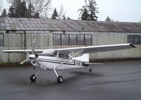 N52148 @ 0S9 - Cessna 180J Skywagon at Jefferson County Intl Airport, Port Townsend WA - by Ingo Warnecke